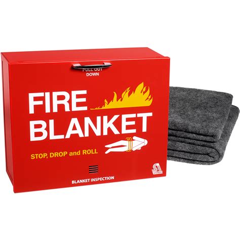 fire blanket metal box|fire extinguishing blankets.